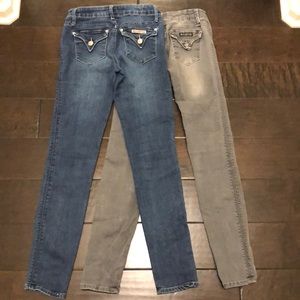 2 Pairs of Hudson Jeans - girl's sizing
